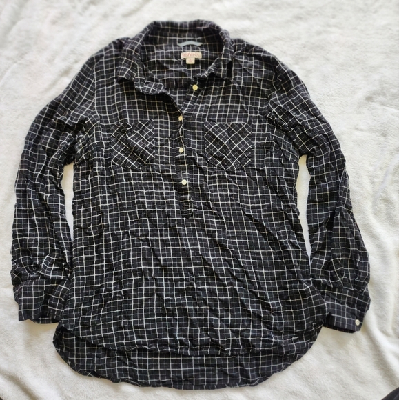 Checkered Button Up - Picture 1 of 3